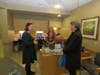 Overlook Chief Nursing Officer MaryPat Sullivan takes Congressman Malinowski through the Glasser Caregiver's Center.