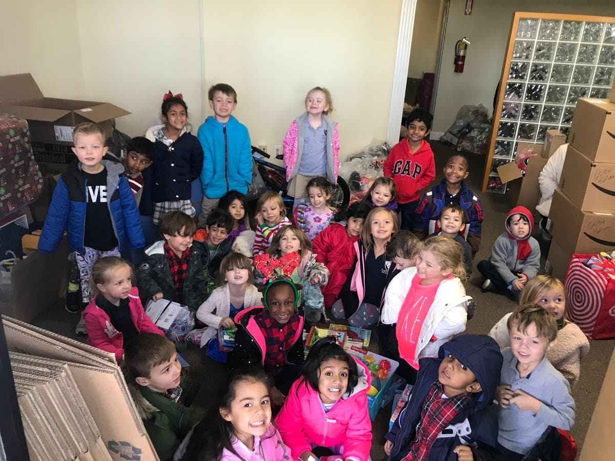 Carrington Academy Students Deliver Gifts to Local Children