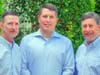 Goodwill Manasota leaders (from l-r) Bob Rosinsky, CEO, Donn Githens, president, and Steve Boone, board chair