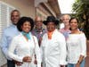 (From l-r) Greg and Kim Parris, Dr. Donald and Doris Johnson (WBTT's board chair), and Sam and Dona Scott (WBTT board member)