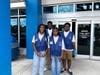 Youth Summer Employment Program participants (from l-r) Kaleiyah, TJ, Jada and Wadarius at Goodwill’s Corporate Campus retail store