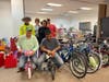 SCC Vice President Jacqueline House (back row, second from right) with employees from Bradenton construction business Woodruff & Sons (back row, l-r) Mike Clark, Linda Wakeman and Lance Macaskie; (front row, l-r) Chad Wakeman and Willie Tibo Del la Rosa