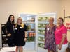 (From l-r) Sarah Hipp, director of marketing and public relations, DeSoto Memorial Hospital, with All Faiths Food Bank team members Heather Ferjuste, Nelle S. Miller (President and CEO), and Odella Rivas