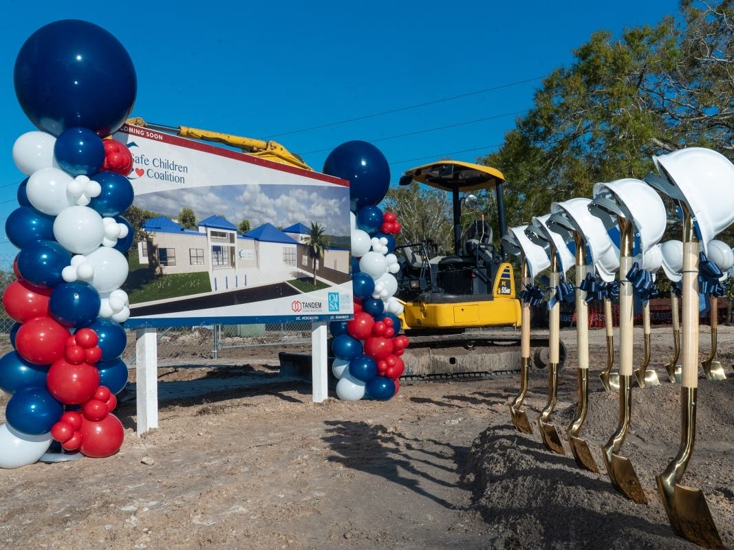 Safe Children Coalition held a ceremonial groundbreaking event for the new Youth Shelter earlier this year, in February
