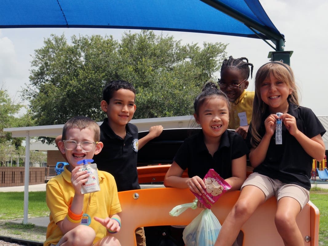 Thanks to All Faiths Food Bank’s BackPack program, students in Sarasota and DeSoto counties have access to fresh, healthy foods when school is out