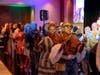 Guests at the 2025 April Fête joyfully joined a dance floor-filling conga line during the afterparty