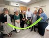 In attendance during the Wellness Market ribbon-cutting on March 2 were reps from All Faiths Food Bank and the Florida DOH, including (from l-r) Kristina Richardson, Nicolle Mudafort, Lynette Herbert, Chuck Henry, Nelle S. Miller and Melissa Schwartz