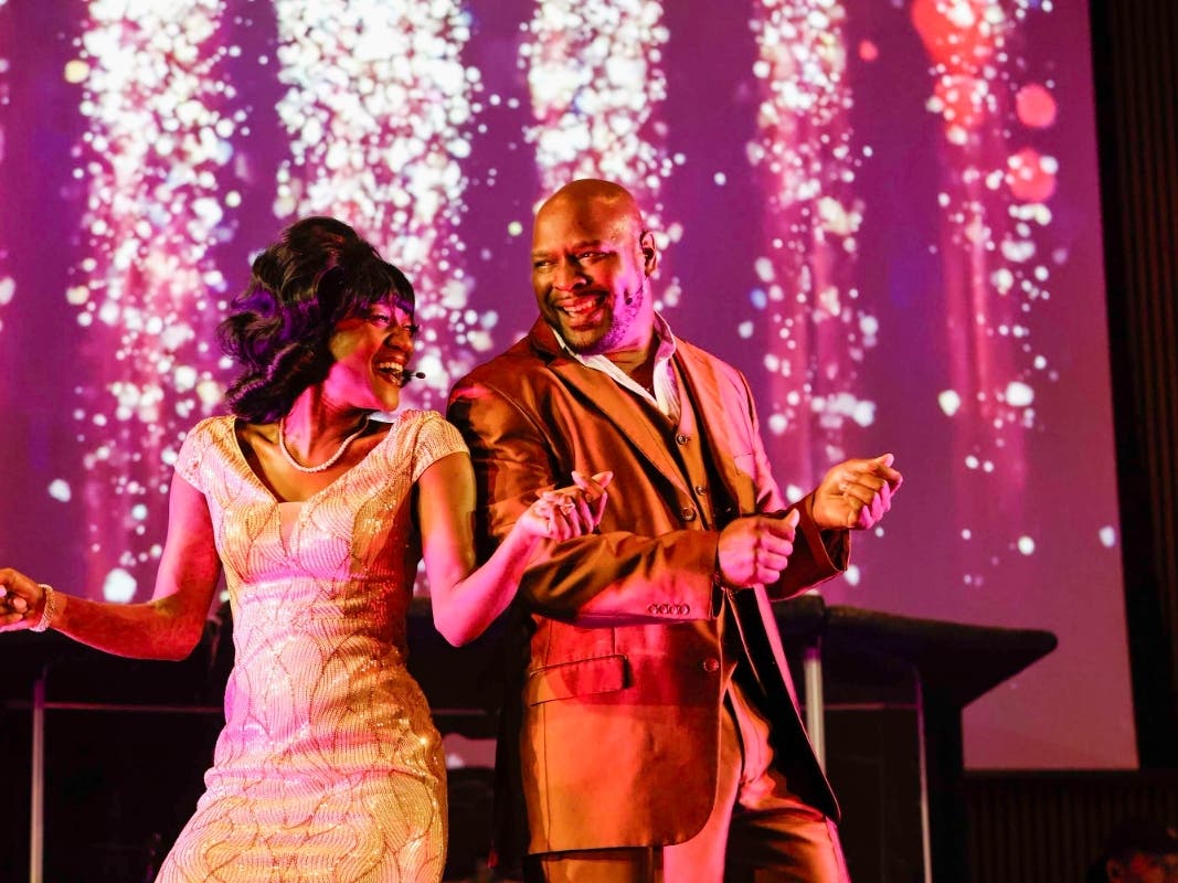 Jazzmin Carson (left) and Sheldon Rhoden are two of the artists performing in WBTT’s summer show, ‘Marvin: A Marvin Gaye Revue’
