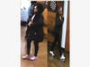The two suspects in the photo allegedly broke into a vehicle and stole a purse.