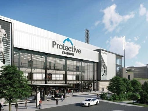 The design concept for Birmingham's new stadium have been approved.