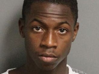 Dannarious De Shon Washington was arrested Monday.