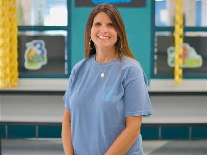 VHELP music teacher Melissa McIntyre led a fundraiser that raised more than $14,000 for St. Jude.