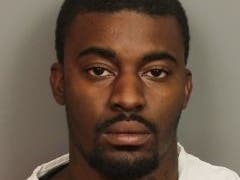 Quintarius Cordell Mitchell was arrested after allegedly stealing a car.