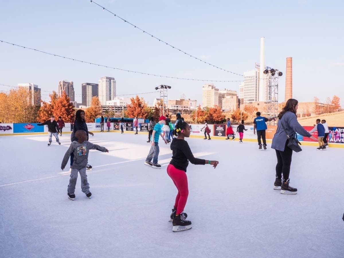 The ice rink at Railroad Park opens Nov. 22.