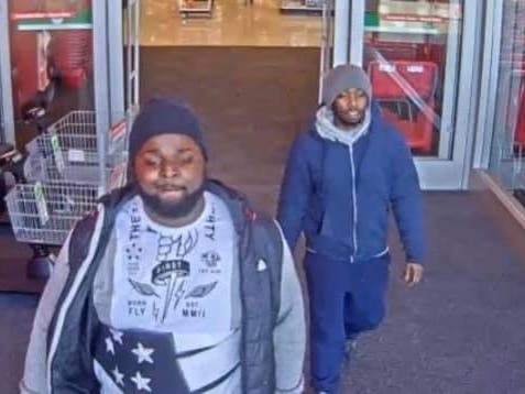 Hoover police are seeking two suspects in a robbery case over the weekend.