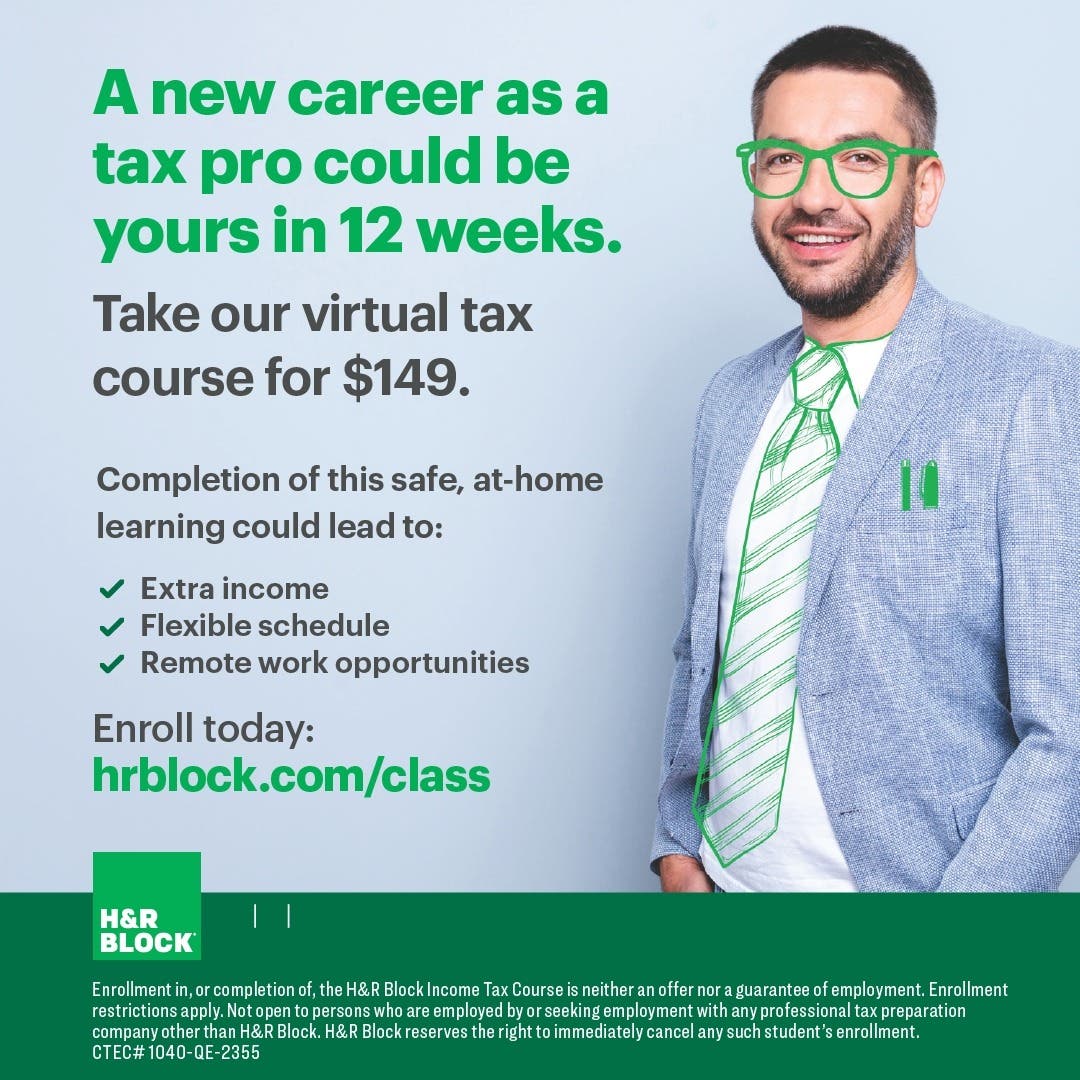 H R Block Income Tax Virtual Preparation Course Holmdel Hazlet NJ Patch H R Block Income Tax Virtual Preparation Course Holmdel Hazlet NJ Patch