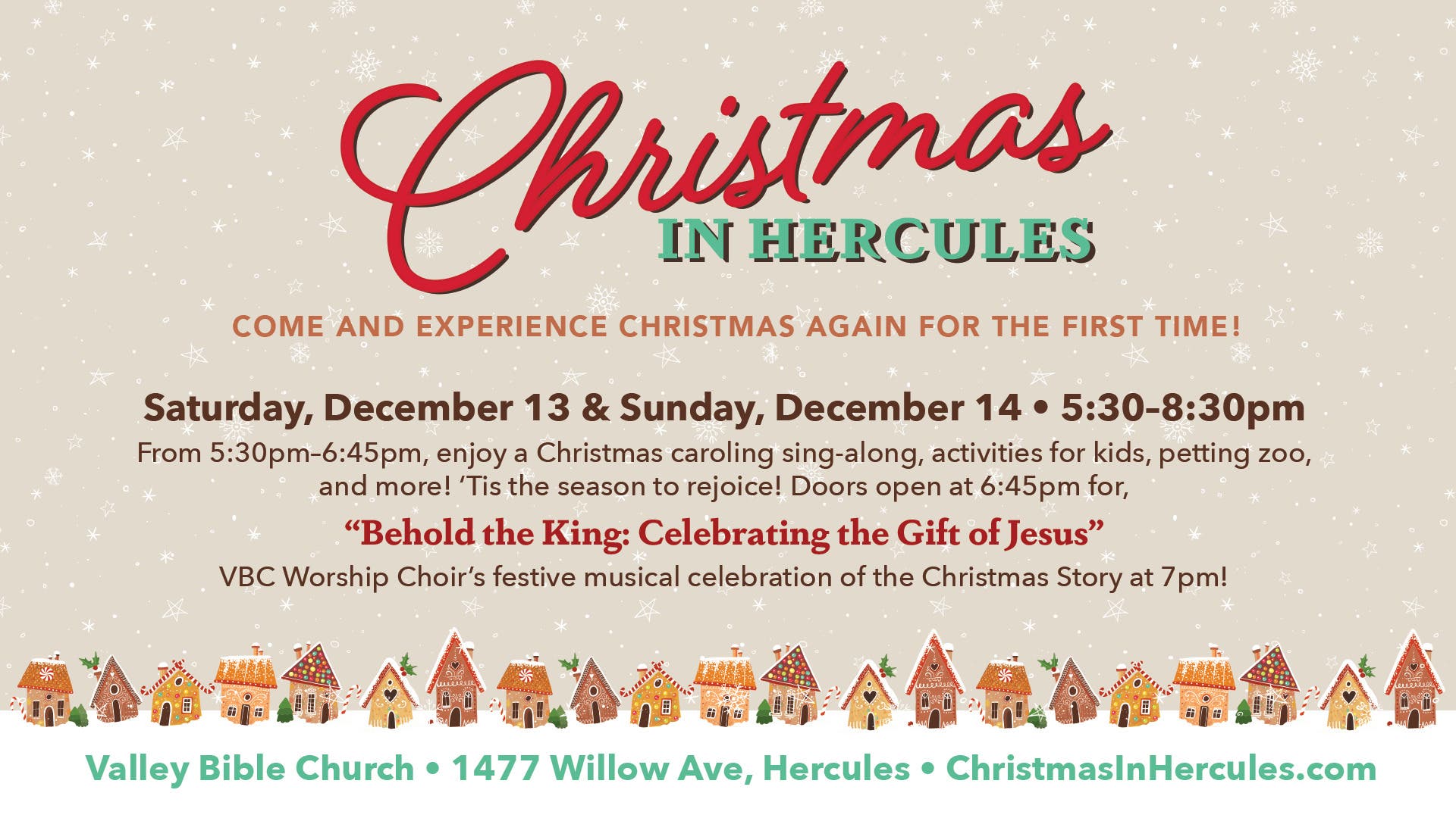 Christmas in Hercules 2025