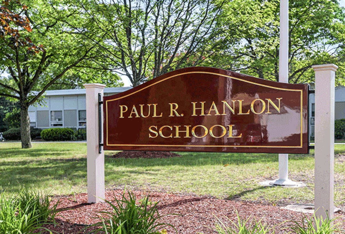 Hanlon School Sign