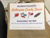 Halloween candy drive bag