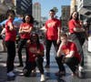 A Flash Mob raised mental health awareness by touring LA hotspots.