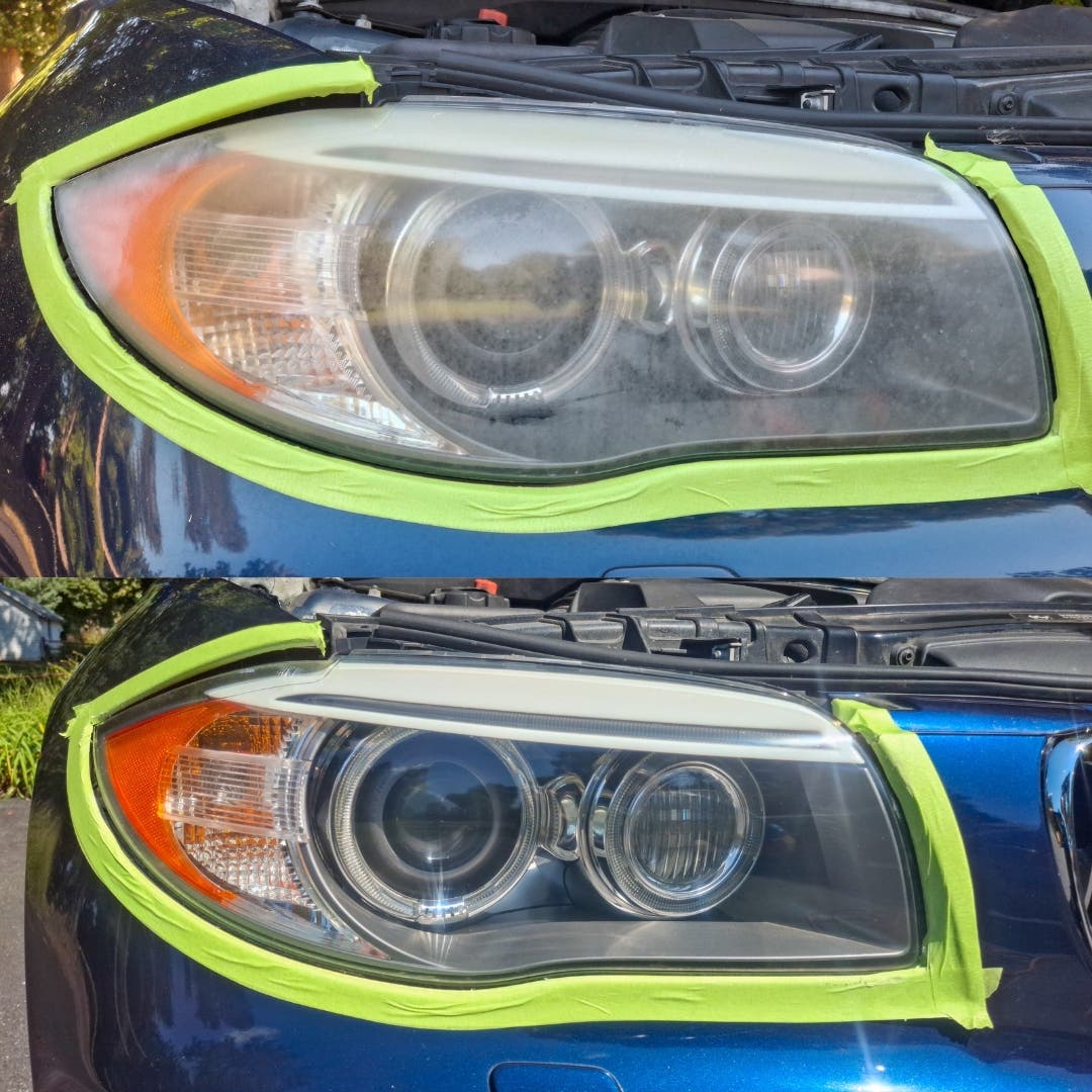 Clm headlight restoration service