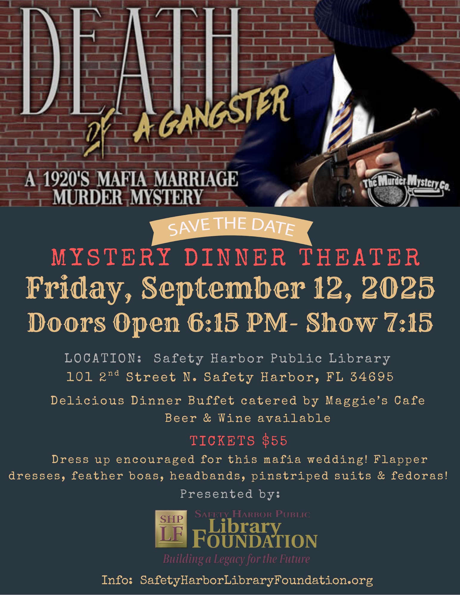 Death of a Gangster - Mystery Dinner Theater