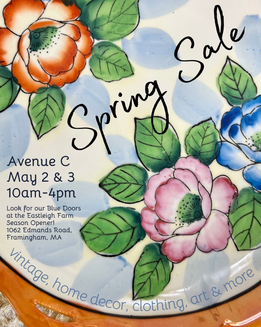 Spring Sale at Avenue C - May 2 & 3, 10am-4pm
