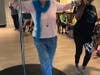 Residents learned to stay active and have FUN during the pole dancing class. 