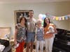 Gloria said the surprise of her grandson being there in person was the best part of her day.