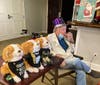 Residents of The Fountains dress up their dogs for special occasions. 
