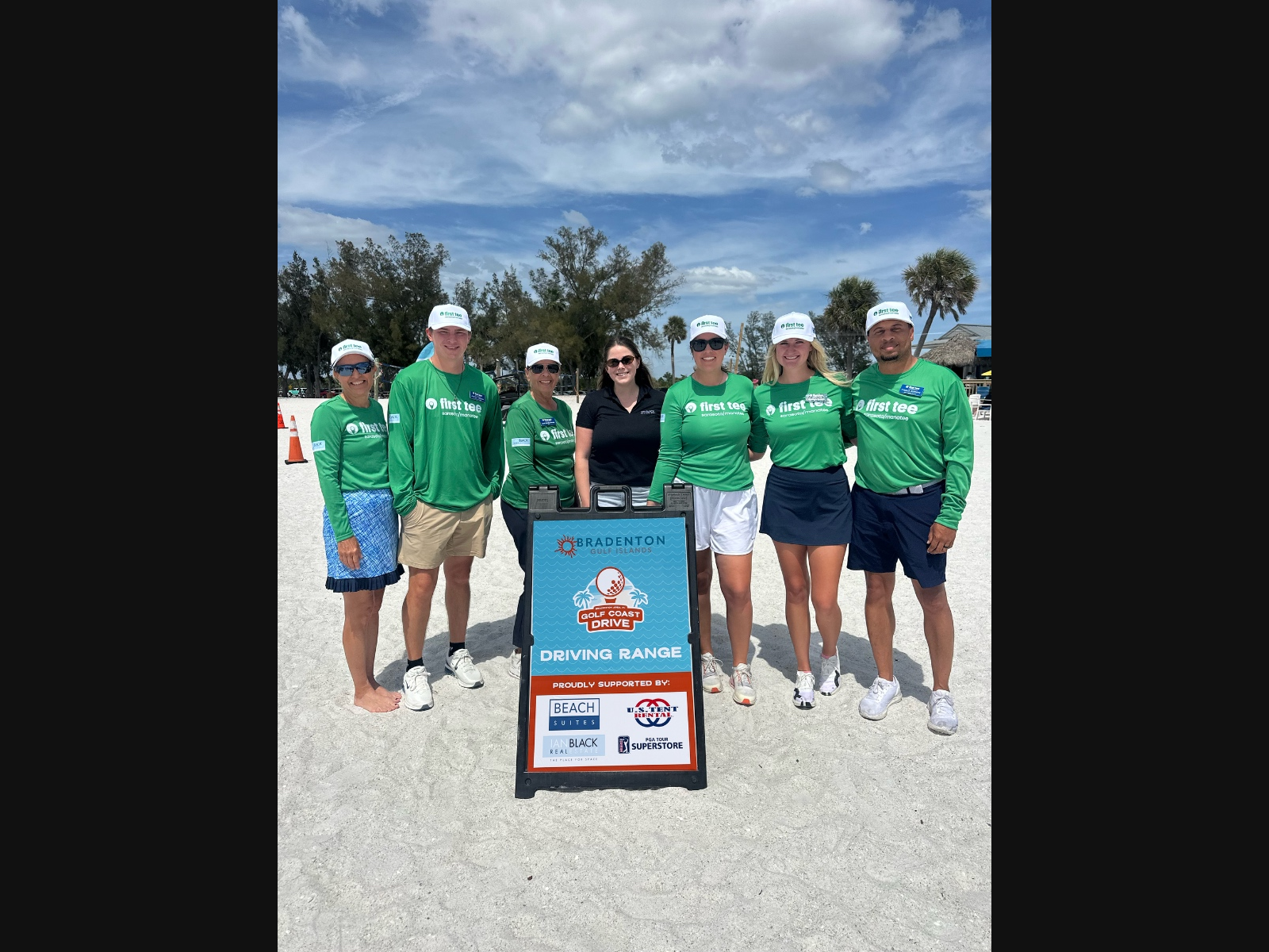 Pictured from left to right: Lisa Krouse, James Coldren, Lexi McKenney, Jordan Gorrell, Katie Jackson, Selah Hildreth and Anthony Williams.