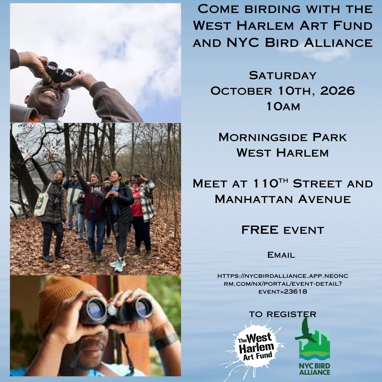 Birding in Morningside Park