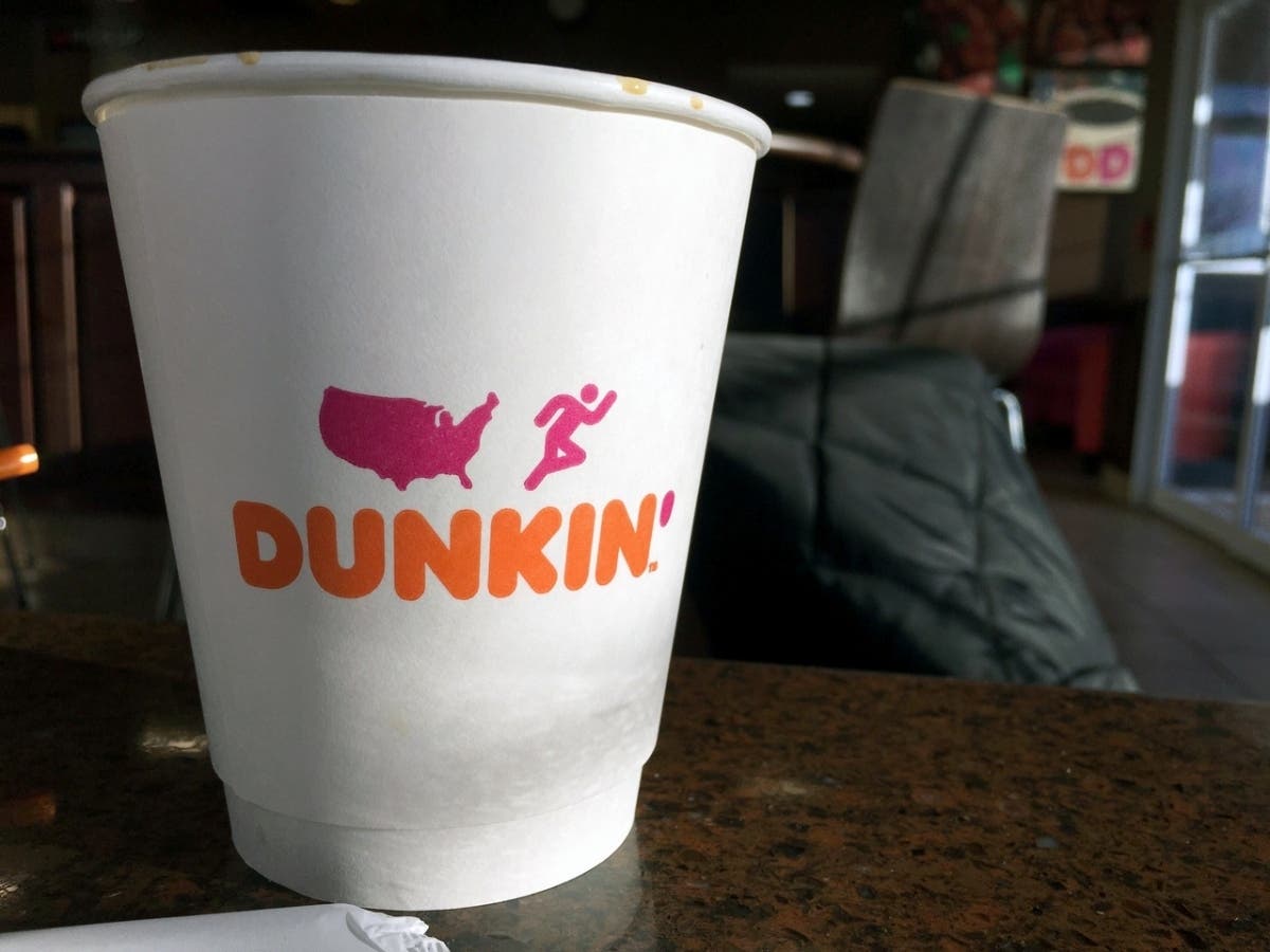A police officer said she was denied service at a Dunkin' store while in uniform last week.