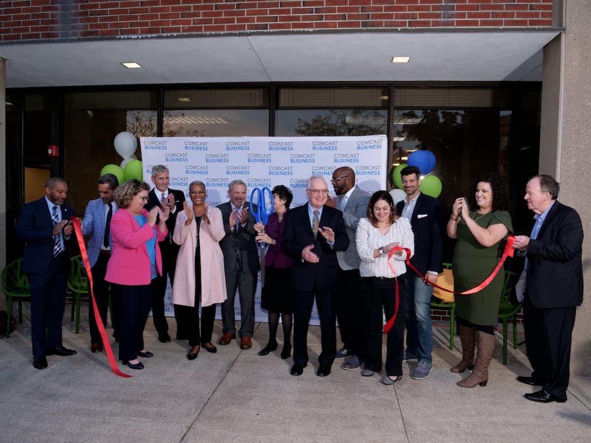 The innovation center opened last week and includes coworking spaces, private offices, and more. 