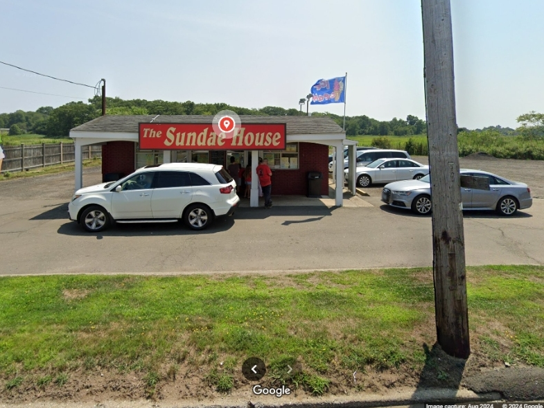 The Sundae House property in Milford has been listed for sale. 