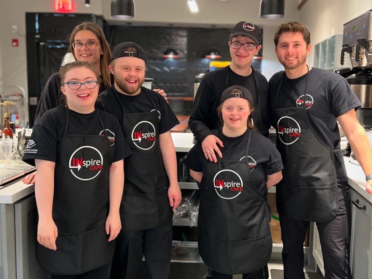 INspire Cafe Staff training at the new site set to open this February. INspire is an initiative in partnership with the Boys & Girls Club of Metro North. 