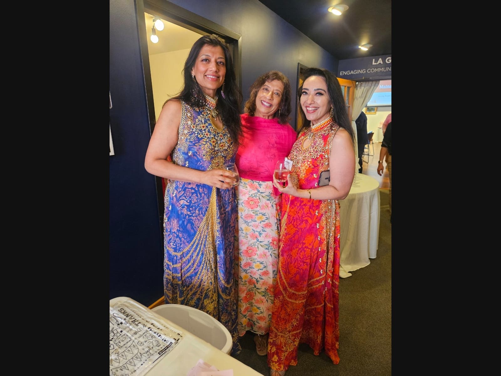 The event was hosted by the Maina Foundation, a nonprofit that provides funding for breast cancer awareness initiatives.