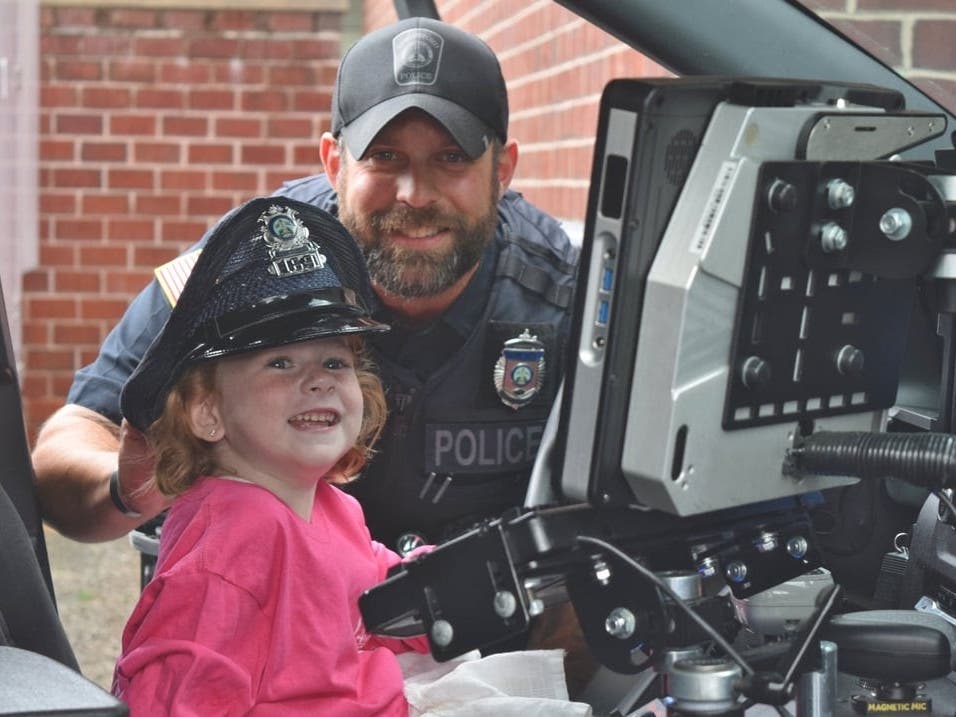 The department and Cops for Kids with Cancer have teamed up to support a local family.