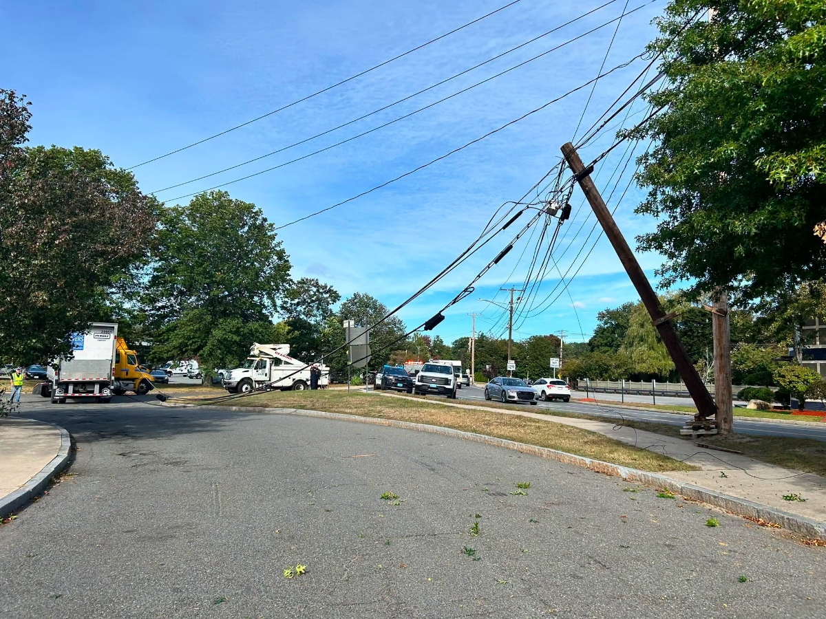 Police advised drivers to avoid the area.