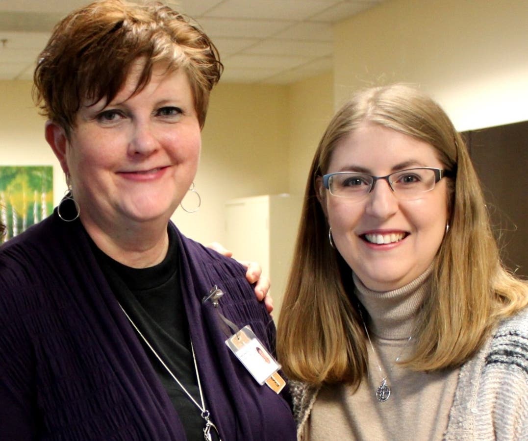 Roberta Rook and Joy McCrady
