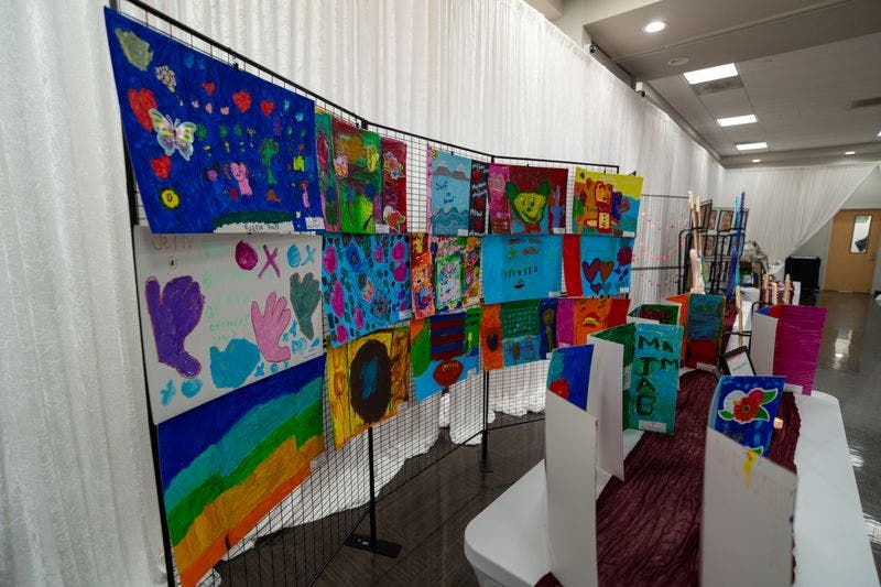 Ann Storck Center Hosted “Power of Love Art Show”