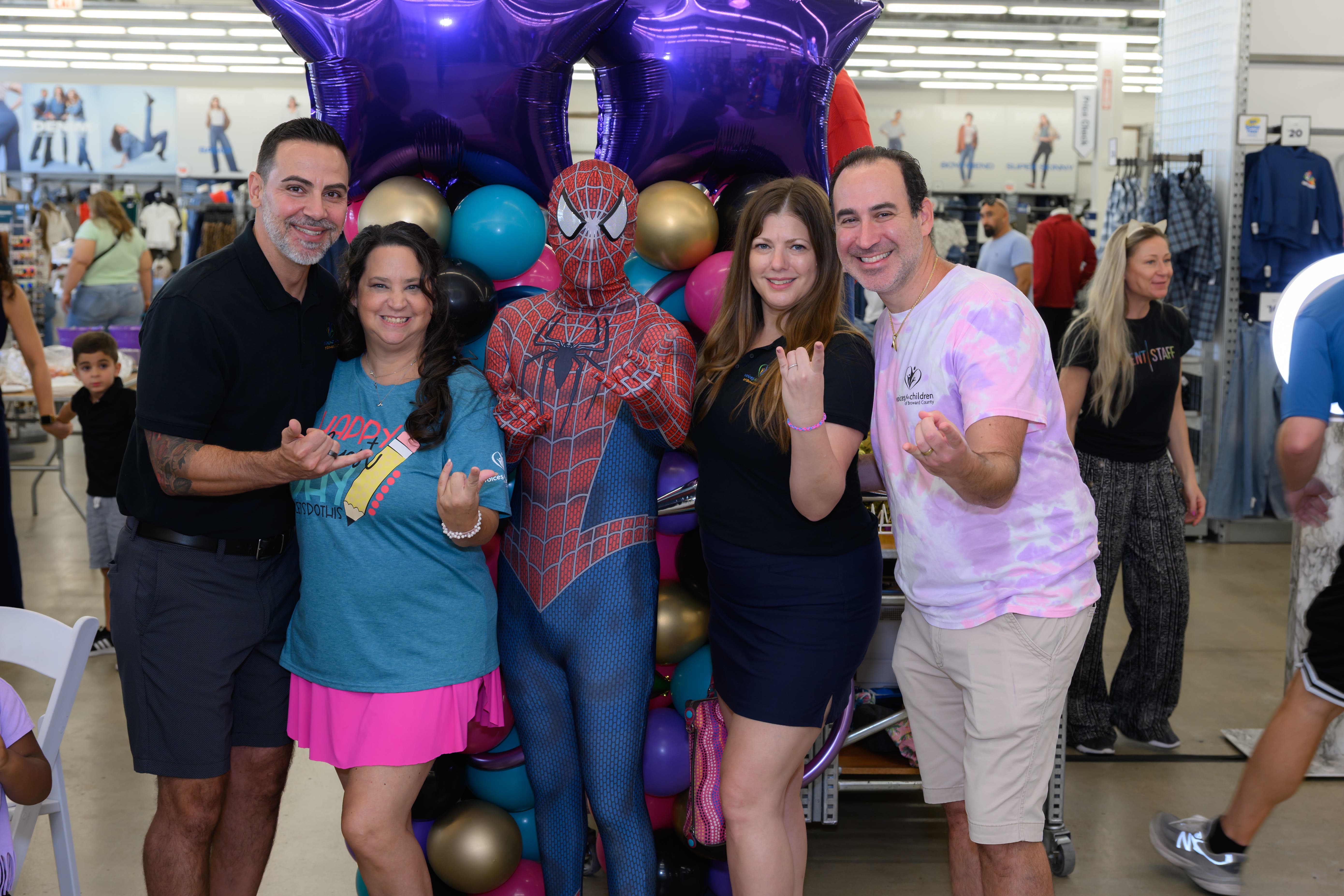 Voices for Children of Broward County Hosted Back-to-School Extravaganza at Old Navy