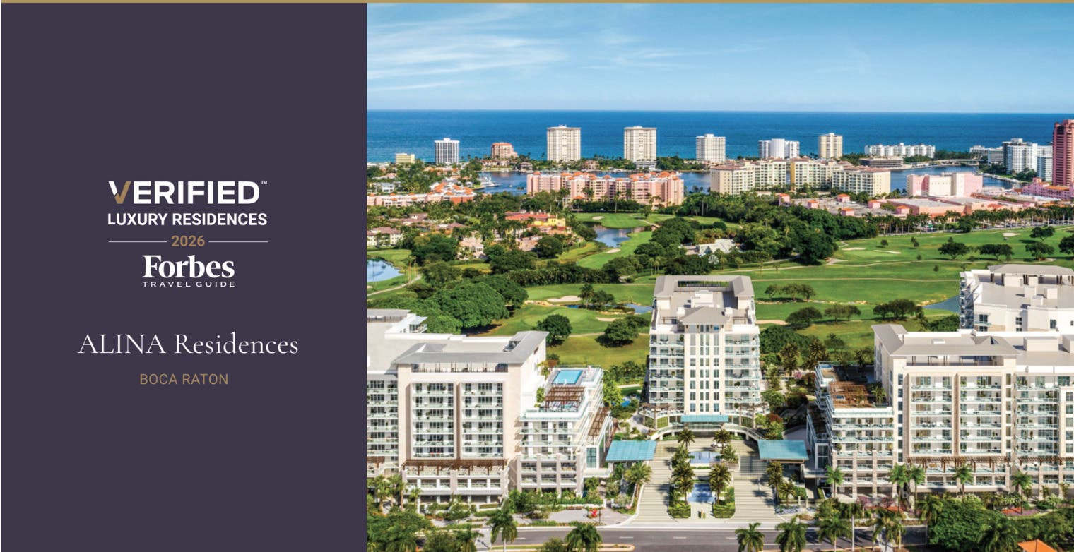 ALINA Residences Boca Raton Surpasses $90M in 2026 Sales Following Exceptional Summer Momentum