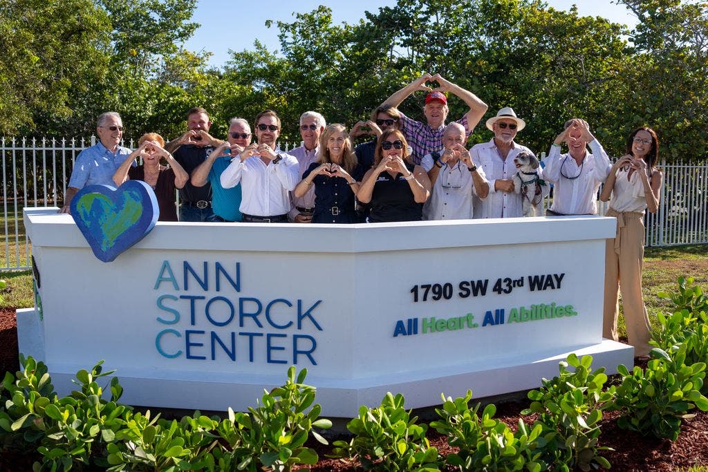 Ann Storck Center Unveils New Monument Sign at Its Fort Lauderdale Campus