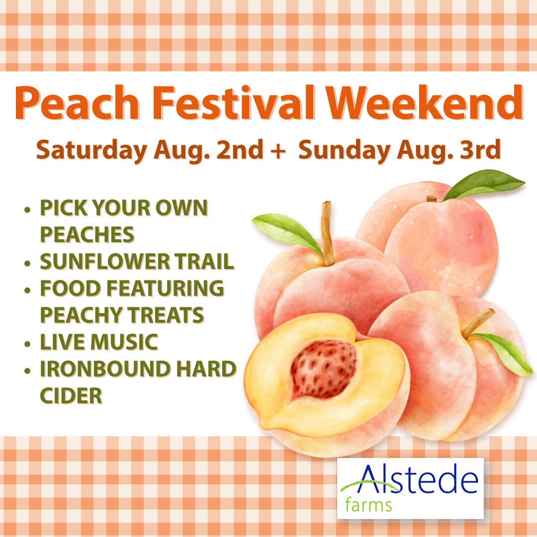 Peach Festival Weekend at Alstede Farms