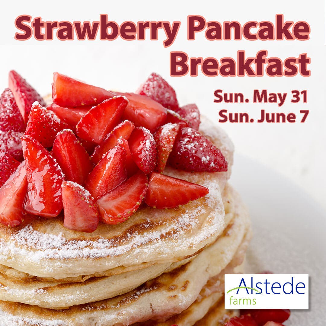 Farm-to-Table Strawberry Pancake Breakfast Experience at Alstede Farms
