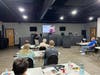 George Williams, a fire investigator with the Woodstock Fire Department teaches students prevention tips during the Citizens Public Safety Academy. 