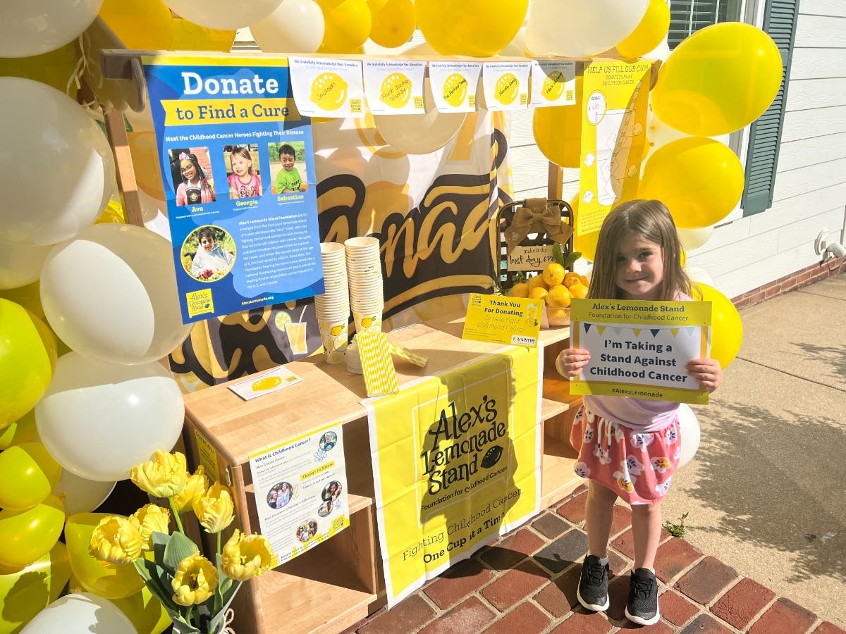 Chesterbrook Academy Campers Donate $400 to Alex's Lemonade Stand ...
