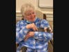 Kathy Spohn cradles one of the teacup piglets that stopped by for a visit at her residence, the Fountains at RiverVue. 


