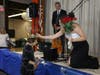 The Fountains at RiverVue Community Life Director Reghan Giannelli crowns resident Nancy Schaller as “queen” of the community’s first-ever Senior Prom.